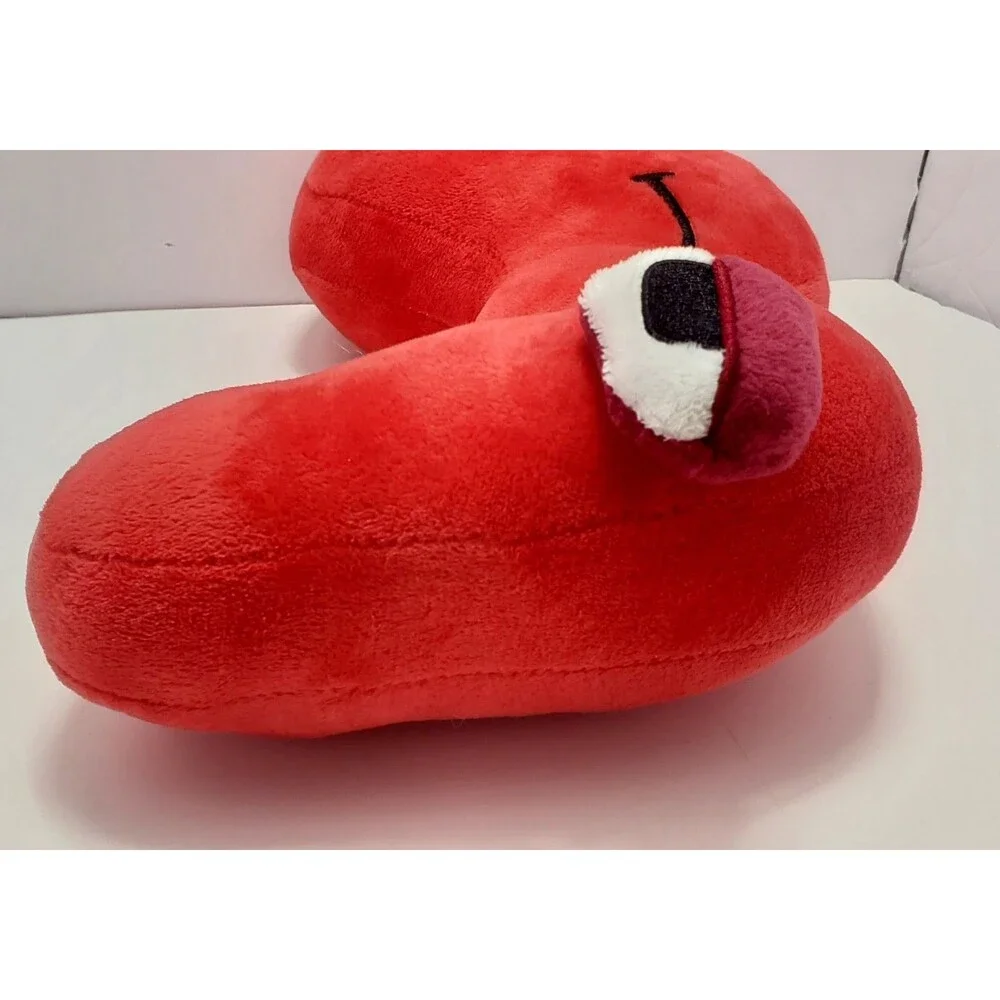 Alphabet Lore Letter M Plush Red Stuffed Toy Animal Cartoon Series 7